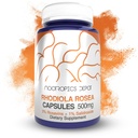 Nootropics Depot Rhodiola Rosea Capsules | 500mg | 3% Rosavins | 120 Count | Adaptogen Herb | Ayurvedic Supplement