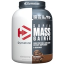 Dymatize Super Mass Gainer Protein Powder, Rich Chocolate, 52g Protein, 1g Creatine, 1280 Calories, 10.7g BCAAs, 245g Carbs, Contains Whey Protein Powder, Isolate, and Casein (8 Servings)