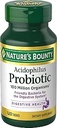 Nb Acidophilus Size 100s Nature's Bounty Acidophilus Probiotic Tablets 100 Count