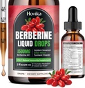 Berberine HCL Liquid Drops - 1500 mg Highly Absorbable Berberine Liquid Drops - Berberine Veggie Supplement for Immune, Digestion System and Heart Health Support, Strawberry Flavor- 2 FL Oz