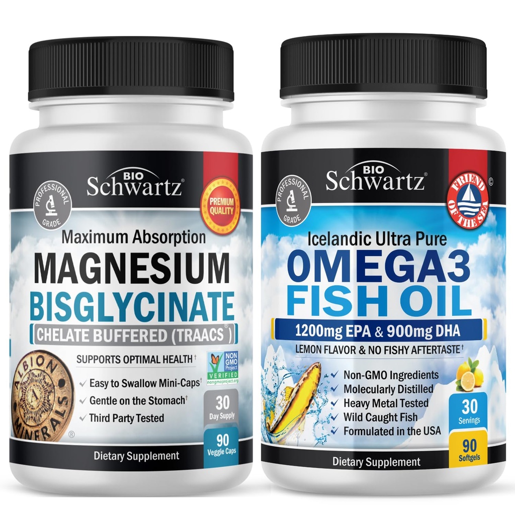 Magnesium & Omega 3 Bundle - BioSchwartz