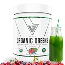 VEDGE Nutrition Organic Greens - Vegan Plant-Based Greens Superfood Powder - Drink Mix for Energy, Antioxidants & Recovery - Full Spectrum Greens for Athletes - 30 Servings - Mixed Berry Flavor