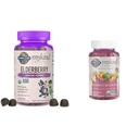 Garden of Life Organics Elderberry Gummies for Adults & Kids - Immune Support Supplement with Organic Fruit & Organics Women 40+ Gummy Vitamins - Berry - Certified Organic