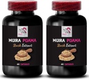 Energy Flow - MUIRA PUAMA BARK EXTRACT - Vital Energy, Energy Lift, Mindset Support, Sustainable Energy, Balanced Boost Blend, Energy Rebalance, Routine Support 2 Bottles 120 Capsules