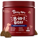 Zesty Paws Dog Vitamins - Dog Multivitamin Chews, Bison, 90 Ct