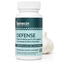 Defense 1500 mcg Stabilized Allicin per Capsule | Plus High Amounts of SAC & Polyphenols from Black Garlic | Powerful Support of Immune & Heart Function | Vegetarian Capsules | 60 Count