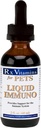 Rx Vitamins Liquid Immuno Dog & Cat Immune Support - Reishi Mushroom Plus L-Lysine for Cats - Dog Immunity Booster Supplement - Bacon Flavor - 2 oz.