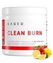 Kaged Clean Burn | Weight Loss Powder | CaloriBurn GP, L Carnitine, Coconut Water | Boost Metabolism, Energy, Focus | Strawberry Lemonade