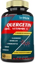 Quercetin Extract Capsules - Blend Elderberry, Bromelain, Ginger, Stinging Nettle, Echinacea, Black Pepper and More - 60 Capsules, 2 Months Supply