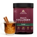 Ancient Nutrition Advanced Hydrolyzed Collagen Peptides Powder Protein Lean with Probiotics and Vitamin C, Cinnamon, for Women & Men, Supports Healthy Weight Management & Muscle Building, 25 Servings