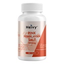 Heivy Pink Himalayan Salt Tablets 1000mg - Sodium Chloride 988mg, 365 Tablets, Non-GMO, Mineral-Rich Electrolyte Balance and Hydration