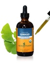 Herb Pharm Certified Organic Ginkgo Biloba Liquid Extract for Memory and Concentration - 4 Ounce