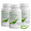 AloeCure Aloe Vera Capsules, Made with Organic Aloe Vera to Gently Support Gut Health & Digestive Comfort, Stomach Acid Buffer, Natural Immune Supplement, Aloin Free, 30 Capsules x 3-Bottles
