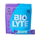 BIOLYTE IV Electrolyte Powder Packets, IV Liquid Drink Mix for Water, Doctor-Developed Hydration, HSA Approved Dehydration Relief, Chemotherapy Must Haves for Women & Men - Mixed Berry (16 Sticks)