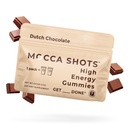 SGC Highest Concentration 100mg Caffeine per Gummy, 2 Gummies per Pack, 12-Pack Mocca Shots Dutch Chocolate Plant-Based Instant Energy with Herbal nootropics