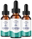 VITAVAULT Cortexi Ear Drops - Cortexi Hearing Support Drops, Cortexi Drops, Cortexi Reviews - Promotes Auditory Clarity, Supports Healthy Hearing Pack of 3