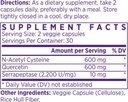NAOMI NAC 600mg with Quercetin for Immune and Respiratory Support, Normal Breathing, Nasal and Eye Comfort, Sinus and Respiratory Function, 60 Capsules