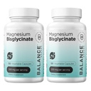 Balancebreens Magnesium Glycinate 200mg - Magnesium Bisglycinate Chelated Supplements for High Absorption - Non GMO and Gluten Free Gentle on Stomach for Restful Sleep and Muscle Support, 120 Count