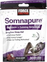 FORCE FACTOR Somnapure Soft Chews with 10mg Melatonin, L-Theanine, Chamomile, Lemon Balm, Dream Berry Flavor, 30 Soft Chews