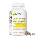 Jiva Botanicals Shatavari Capsules for Women – 1,200mg Organic Shatavari Powder for Hormonal Balance, Women’s Reproductive Health & Menopause Support – Non-GMO, Vegan, Gluten-Free – 60 Capsules