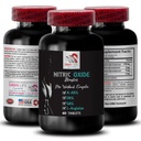 A-AKG, nitric oxide - NITRIC OXIDE BOOSTER - exercise supplement, power boost, strength enhancer, endurance mix, stamina increase, performance booster, recovery formula, muscle focus 1 Bottle 60 Tabs