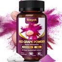 Piceid Resveratrol Supplement and NAD+ Cell Regenerator, Ultra High Purity & Bioavailable, Support Heart Health, Blood Flow, Cellular Energy Production&Metabolism, Red Grape Powder, 45 Day Supply-109