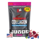PhysiVantage Supercharged Collagen Peptides Powder - Hydrolyzed Collagen for Joint, Tendon, Ligament, & Skin Health Support - Pomegranate, Keto, Paleo, 16oz | Enhanced with Vitamin C, BCAAs, Grass-Fed