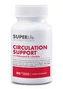 Circulation Support - Promotes Healthy Blood, Oxygen & Nutrient Flow | Hawthorn Berry, Ginkgo Biloba, Butcher's Broom, Horse Chestnut, L-Arginine & Ginger Root - 90 Capsules