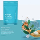 Energy Caffeine Mints (90), Sugar-Free, Vegan, Gluten-Free, Peppermint. Boosts Focus, Endurance with L-Theanine, Caffeine, B12 & B6. Fast Acting, Pocket-Sized for Quick Energy.