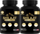 35450MG Pure Shilajit Supplement - Himalayan Organic Shilajit for Men & Women Maximum Potency Shilajit for Enhanced Energy and Immune Support 180 Veggie Capsules