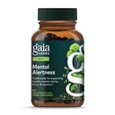 Gaia Herbs Mental Alertness - Brain Support Supplement with Herbs Traditionally Used to Help Support Focus & Memory* - With Eleuthero, Ginkgo Leaf & More - 60 Vegan Liquid Phyto-Capsules (30 Servings)