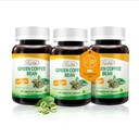 LOVITA Green Coffee Bean Extract, Standardized to 50% Chlorogenic Acids, 4:1 Concentrated for Metabolism, Natural Antioxidant & Size-Reduction Support, Plant-Based, 180 Vegan Capsules