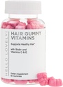 Hair Vitamins Gummies for Hair Growth - Hair, Skin & Nails Beauty Complex with 5000mcg Biotin per Serving - Supports Thicker, Stronger, Radiant-Looking Hair for Women & Men, Berry Flavor - 60 Gummies