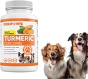 Turmeric for Dogs – 180 Count Tablet Treats with Curcumin & Piperine – Joint Health, Mobility, Allergy & Itch Relief, Skin & Coat, Hot Spots – Duck Flavor with Salmon Oil