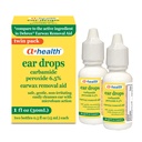 A+Health Earwax Removal Drops, Carbamide Peroxide 6.5%, Made in USA, Twin Pack, 1 fl Ounce(Two 0.5 fl oz bottles) | Safe, Gentle, Easily Cleanses Ear, Made in USA, Contains Two Bottles