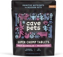 Cave Pets, Super Chomp Tablets, Dog Probiotic Supplement for Digestive Health, Multi-Glandular & Probiotics, 60 Tablets