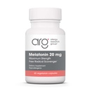 Allergy Research Group Melatonin - Delivers 20 mg Melatonin - Maximum Strength - Supports Healthy Sleep Patterns & Optimized Absorption - 60 Servings - 60 Tablets