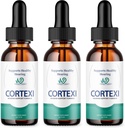 (Official) Cortexi Tinnitus Treatment Hearing Support with Chromium, Grape Seed, Astragalus, Maca Root - Cortexi Hearing Support Drops Supplement Cortexi Tinnitus Treatment for Ringing Ears (6oz)