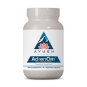 Ayush Herbs AdrenOm - Ayurvedic Adrenal and Stress-Support Supplement for Women & Men, Ashwagandha & Eleuthero to Support Adrenal Balance, Cognitive Function & Calm - 90 Servings
