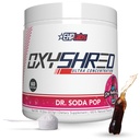 EHP Labs OxyShred Thermogenic Fat Burner - Pre-Workout Powder with L-Glutamine, Acetyl L-Carnitine, Metabolism Booster, Weight Loss, Appetite Control, Energy Drink, Dr. Soda Pop, 60 Servings
