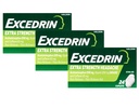 Excedrin Extra Strength - 24 Caplets, Pack of 3