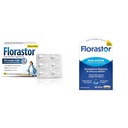 Florastor Probiotics Digestive & Immune Health Bundle with 54 & 30 Capsules, Probiotics for Women & Men, Helps Flush Out Bad Bacteria & Boosts Good with Saccharomyces Boulardii CNCM I-745 Strain