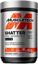 Pre Workout Powder MuscleTech Shatter Pre-Workout PreWorkout Powder for Men & Women PreWorkout Energy Powder Drink Mix Sports Nutrition Pre-Workout Products Rainbow Fruit Candy (20 Servings)
