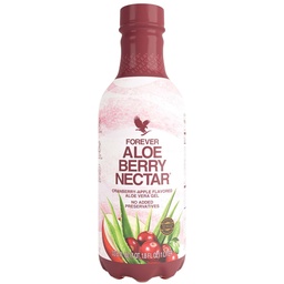 Forever Living - Aloe Berry Nectar, 90.7% Pure Aloe Vera Gel with Cranberries and Apples, No Added Preservatives, 1L (Pack of 1)