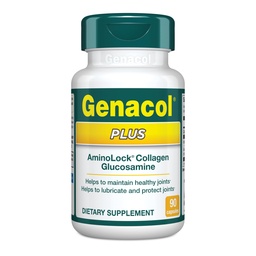 Genacol Plus – Glucosamine and Collagen Supplement, Ultra-Hydrolyzed Collagen Peptides, Joint Health Supplement for Men & Women, Maintains Cartilage, 90 Capsules (30-Day Supply)