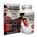 Younger Stronger Har and Beard Grow 100% Natural Extracts 60 Tablets