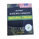 8.5 oz Natural Cream, Big Capacity - All-Natural Formula - Absorbs Quickly