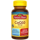 Nature Made CoQ10 200mg per Serving with Black Pepper Extract for Enhanced Nutrient Absorption, CoQ10 Supplement for Heart Health Support, 60 Softgels, 30 Day Supply