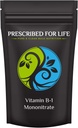 Prescribed For Life Vitamin B1 Mononitrate Powder, Thiamine B1 Supplement (2kg / 4.4lb)