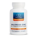 EquiLife Balanced Zinc Supplement, 15mg with Copper, Vitamin C & Vitamin B6 for Daily Immune Support, Tissue Growth & Repair, Supports Nutrient Absorption & Hormone Balance, Allergen Free, 60 Capsules